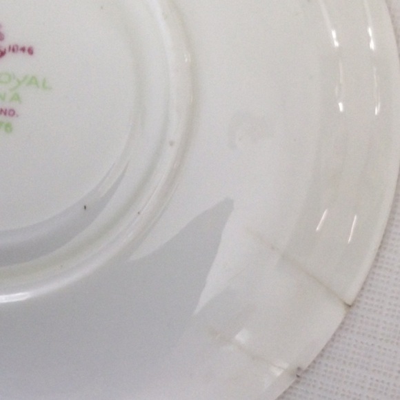 Vintage Old Royal China Cup & Saucer has a beautiful design,makes it special. - Picture 5 of 7